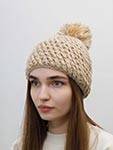 Шапка R MOUNTAIN арт. ICE 8121 (бежевый)